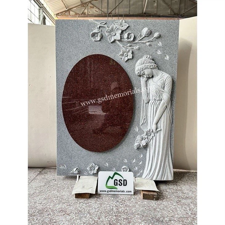 Angel Design with Indian Red Panel